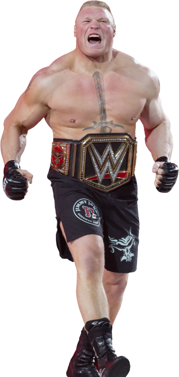 Brock Lesnar Clipart Wwe - Wwe Brock Lesnar Championship (616x1296), Png Download