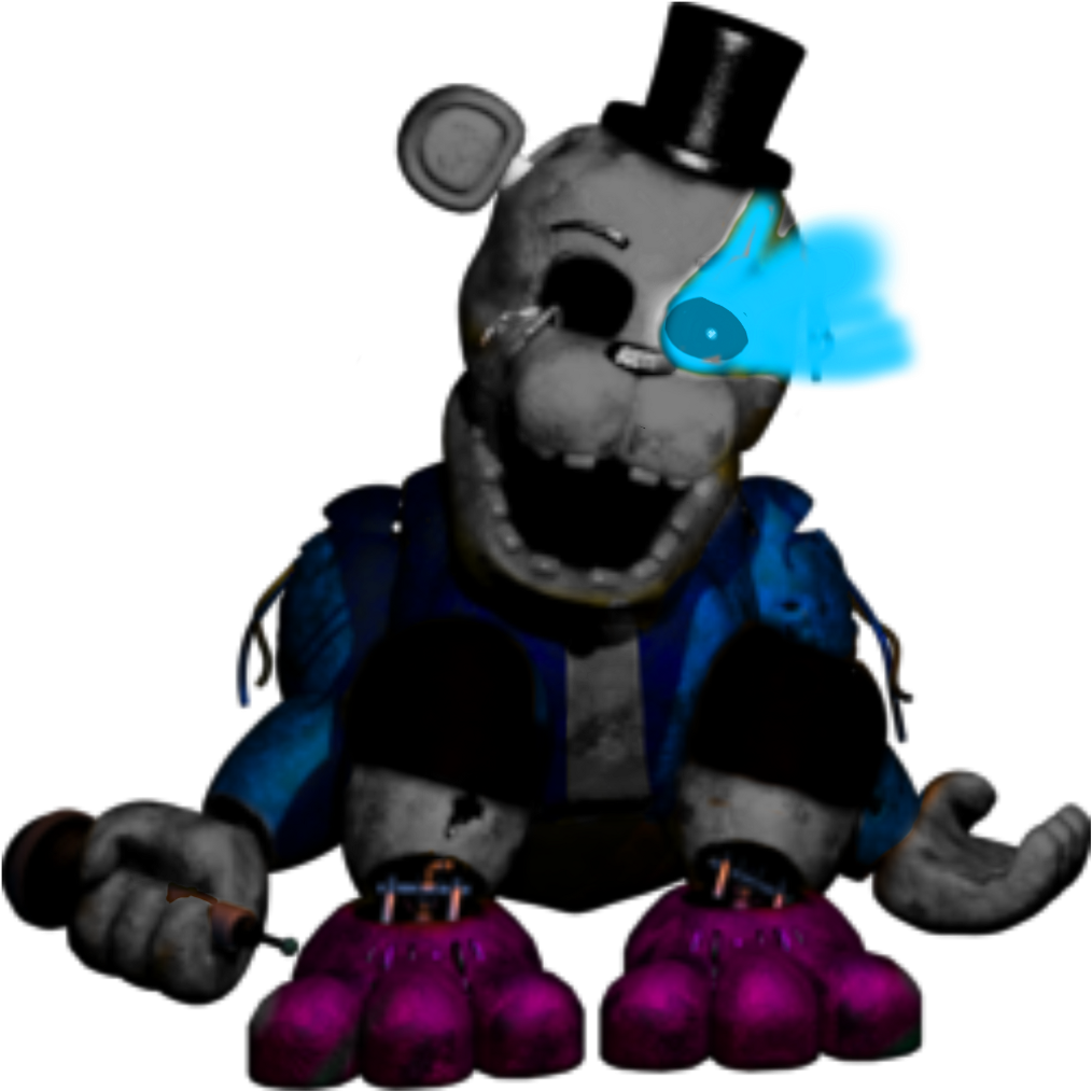 #sansundertale Hey Its Me Withered Golden Freddy Sans, - Fnaf 2 Old Golden Freddy (1024x1024), Png Download