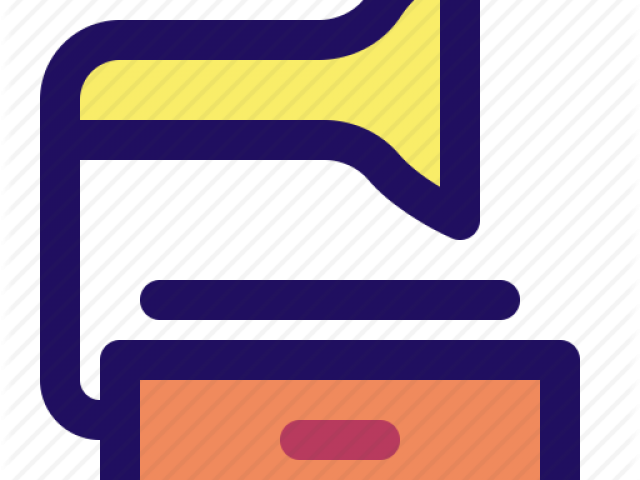 Music Icons Vintage (640x480), Png Download