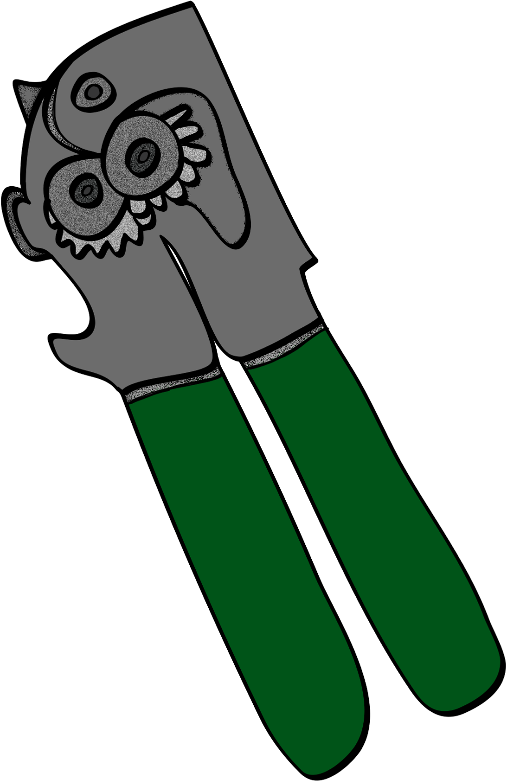 Heart Clock Picture Black And White Stock - Can Opener Clip Art (1051x1600), Png Download