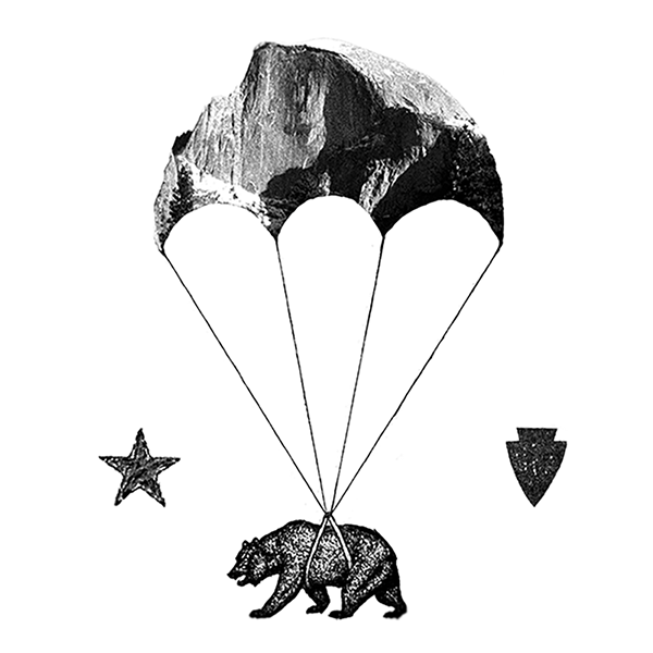 The Only Skydive Center With Amazing Views Of Yosemite - Yosemite National Park, Half Dome (600x600), Png Download