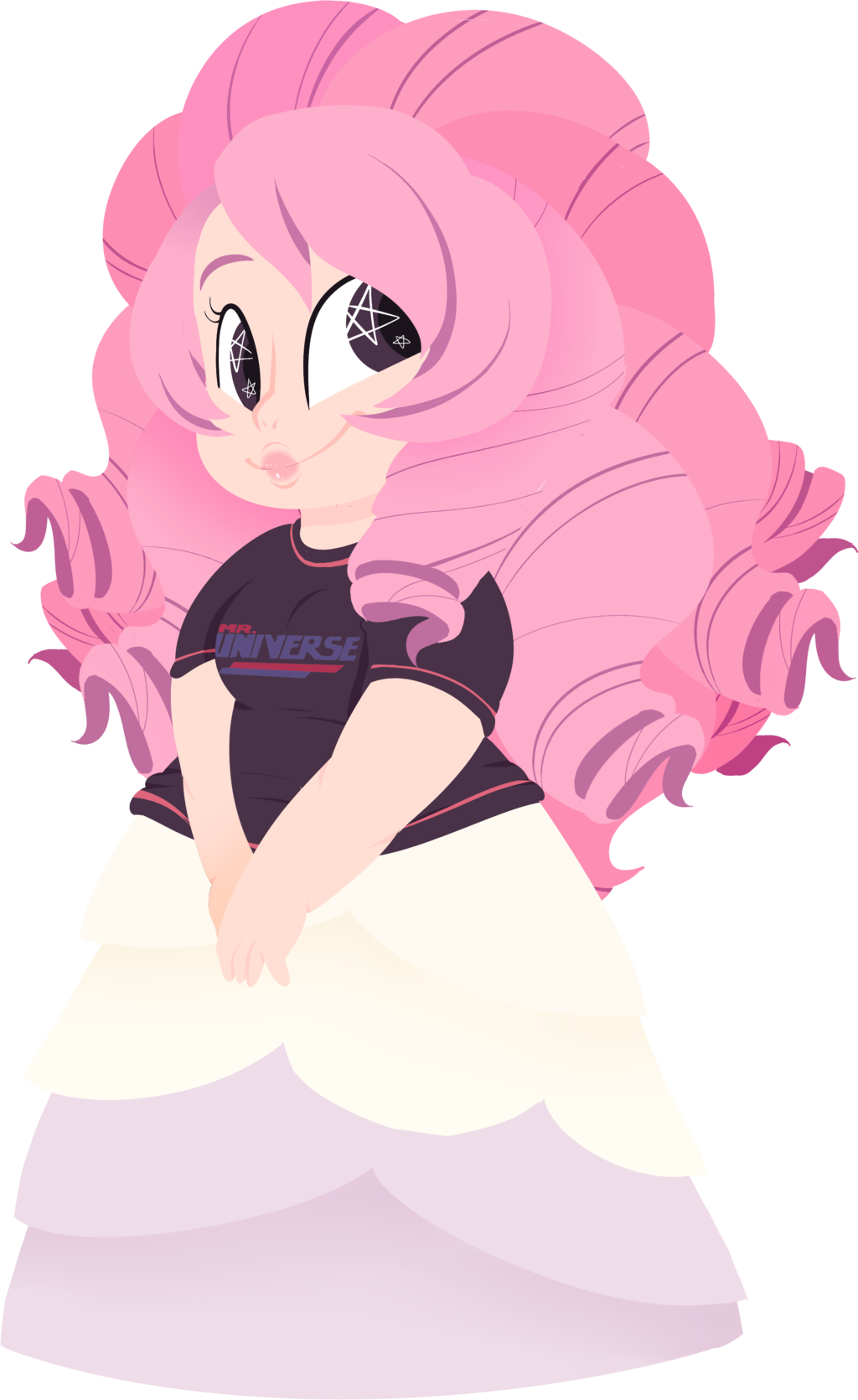Rose Quartz By Bunbubsss - Steven Universe Kawaii Rose Quartz (1024x1671), Png Download