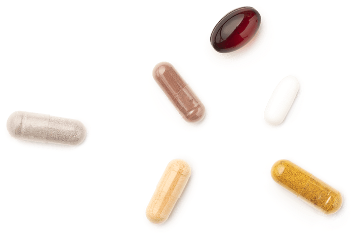 Custom Vitamins - Pill (734x459), Png Download