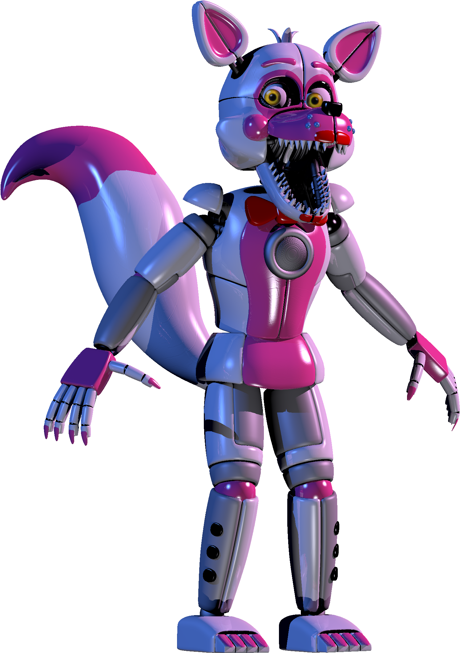 Funtime Foxy Finished (1804x2160), Png Download