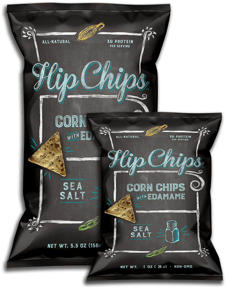 Hip Chips™ Sea Salt - Potato Chip (1000x1000), Png Download