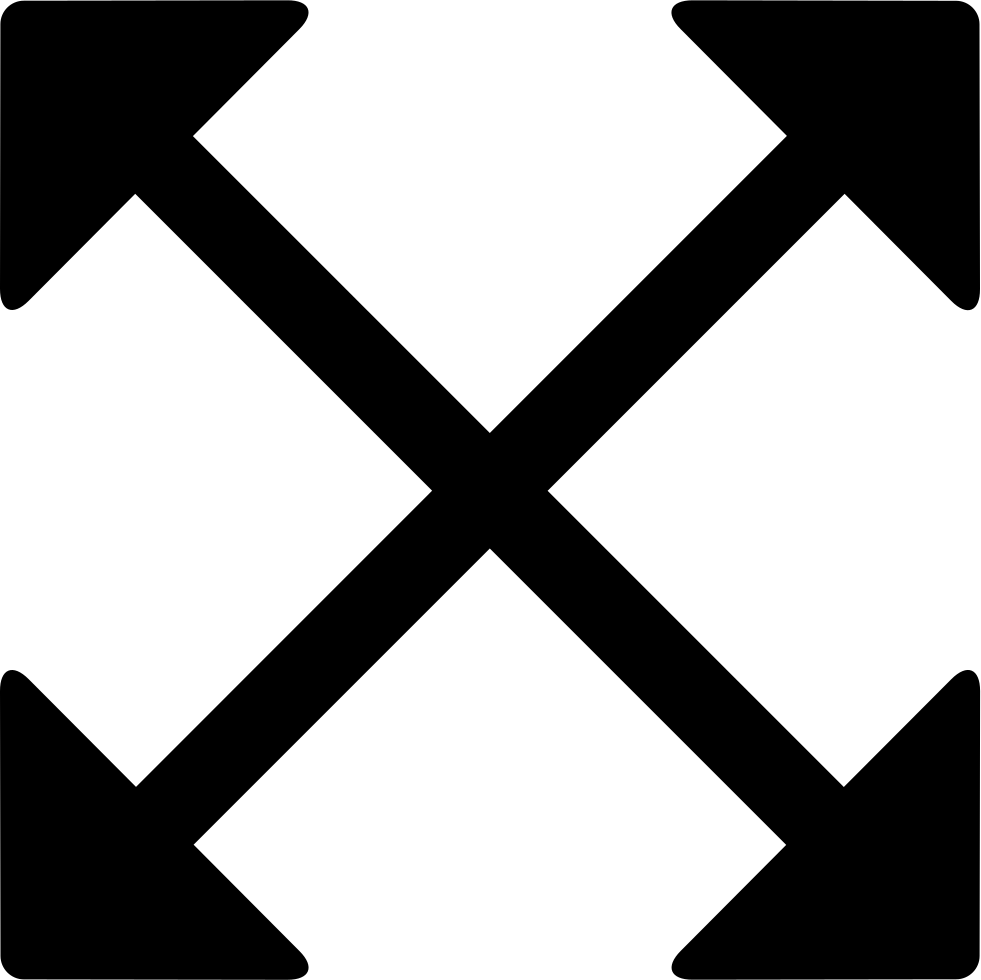 Png File Svg - Fullscreen Icon Svg (981x980), Png Download