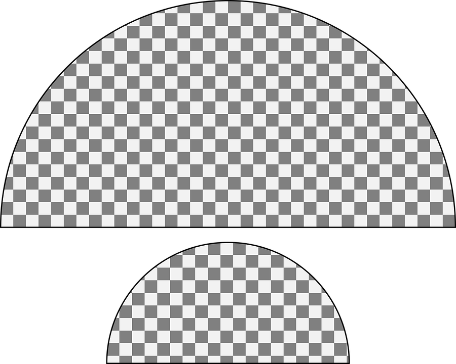Circulo Transparent Circle White Pictures Png Circulo - Metade Circulo Png (900x720), Png Download