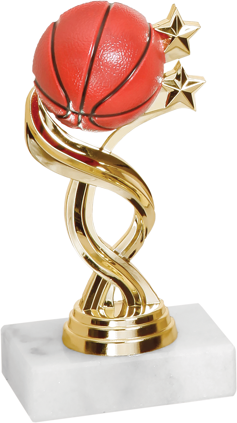 Twisted Basketball Trophy - Basketball Trophy Png Transparent (1800x1800), Png Download