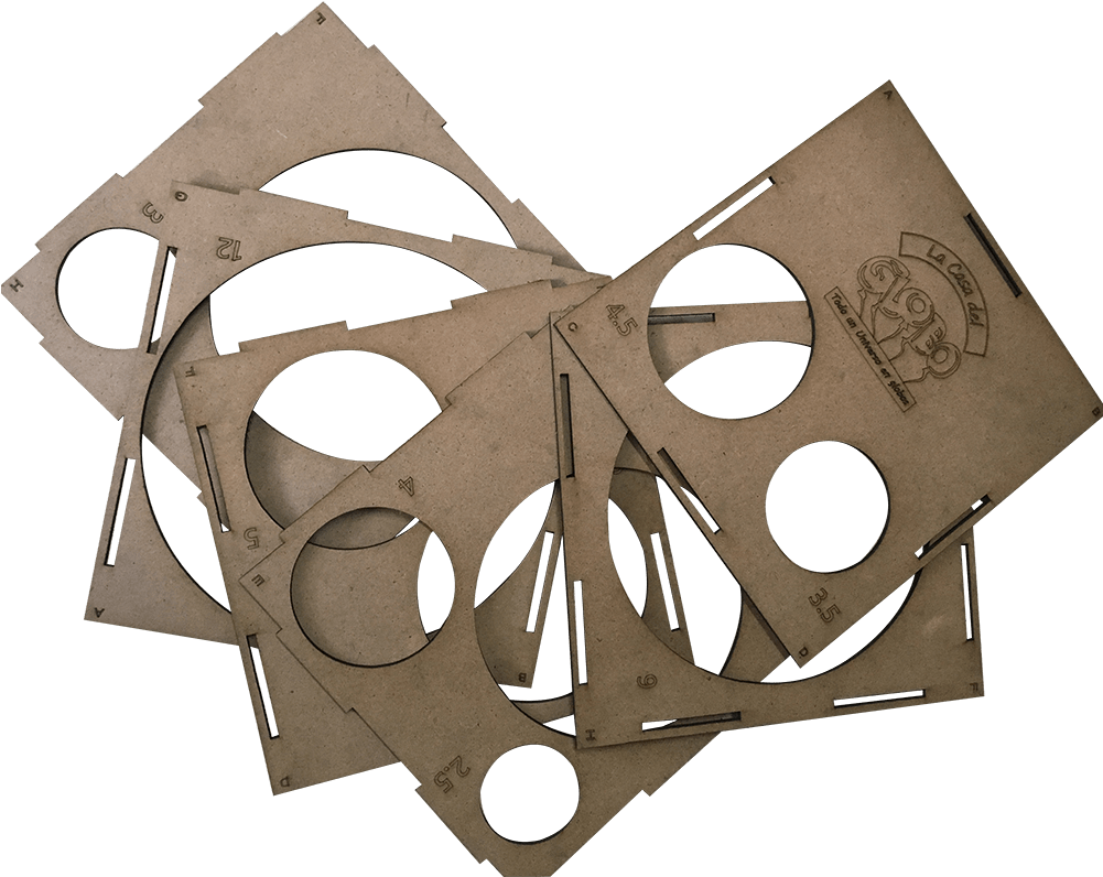 Calibrador De Abanico - Construction Paper (1000x1000), Png Download