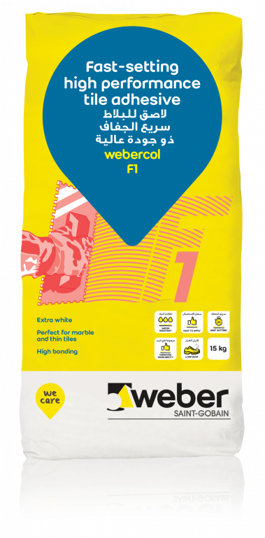 Webercol-f1 - Saint Gobain (768x768), Png Download