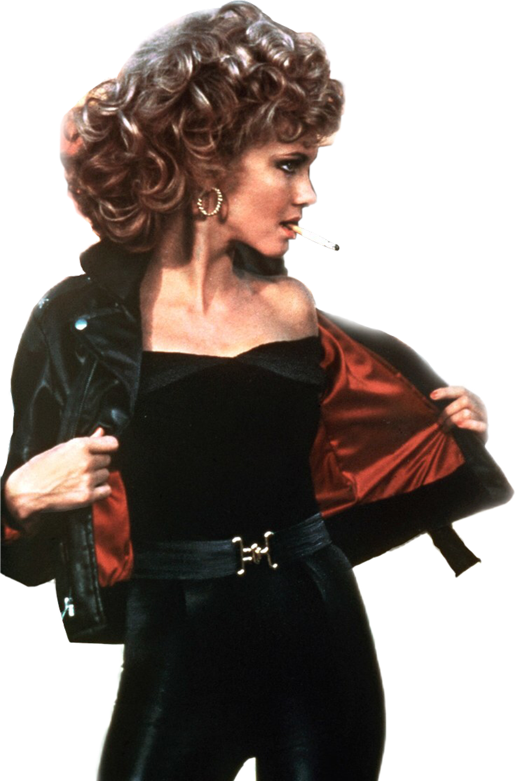 #grease #sandy #sandygrease #50s #70s #aesthetic #musical - Olivia Newton John Grease (1024x1549), Png Download