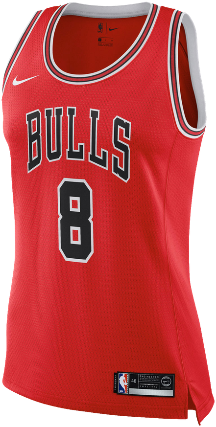 Jersey Nike Nba Chicago Bulls Zach Lavine Mujer - Houston Rockets (1150x1150), Png Download