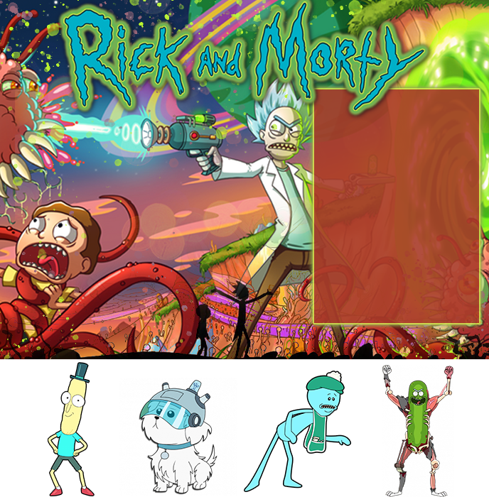 Rick And Morty (688x700), Png Download