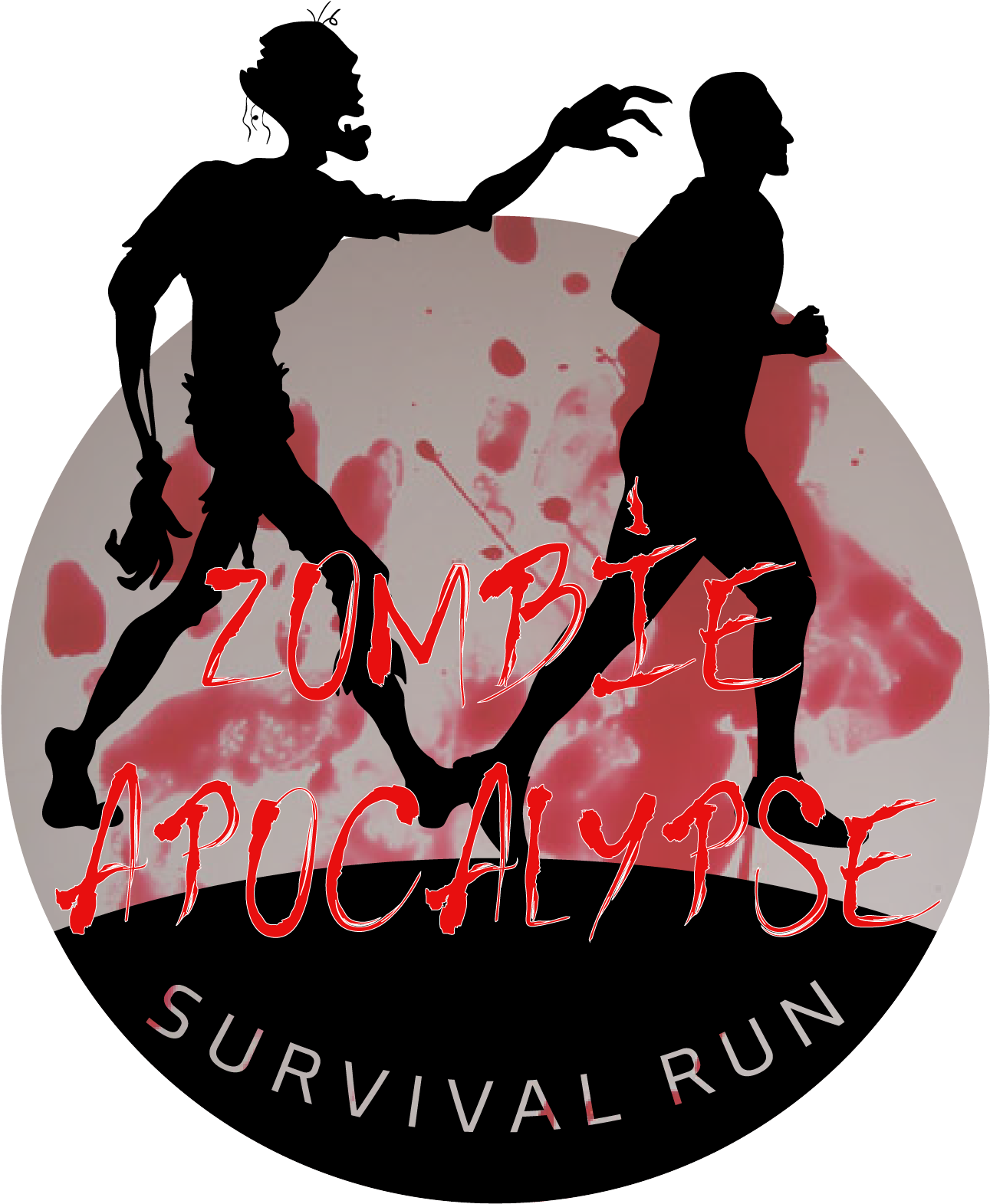 Zombie Apocalypse Survival Run - Graphic Design (1494x1993), Png Download
