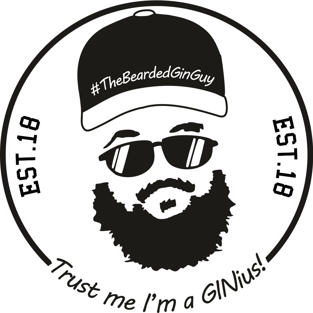 The Bearded Gin Guy Logo - Bearded Gin Guy (1062x1060), Png Download