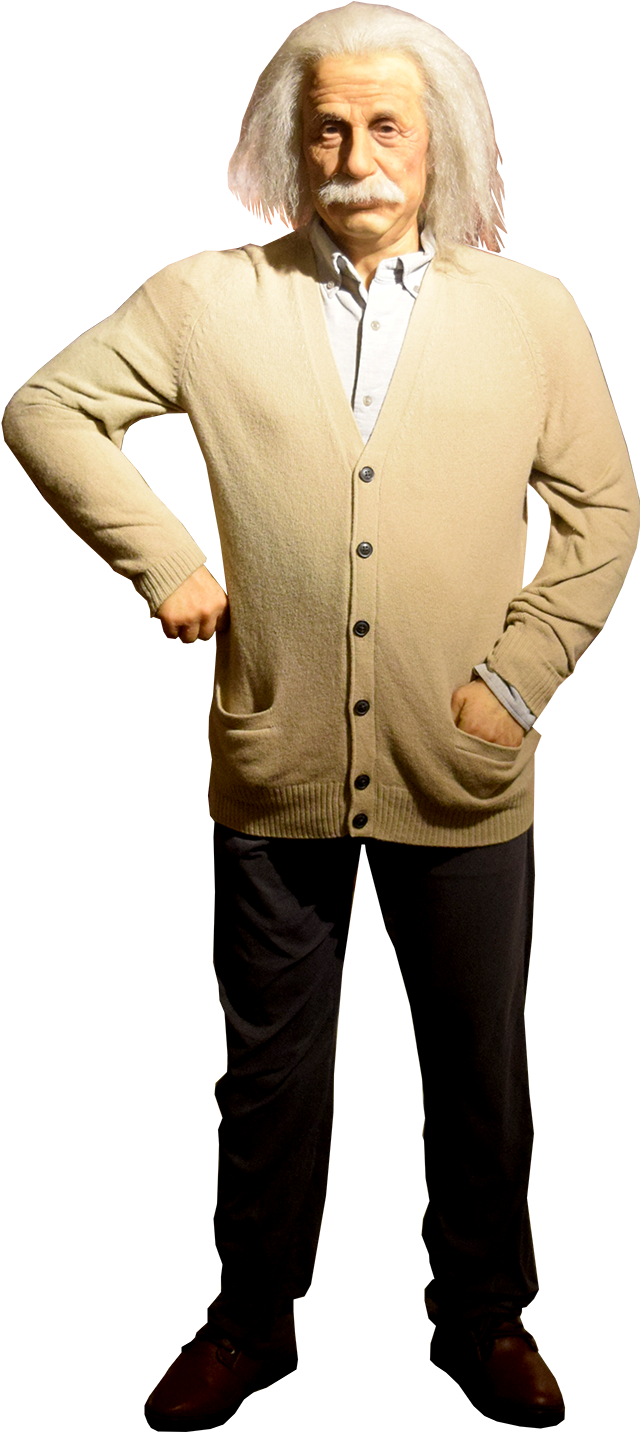 Einstein - Standing (1000x1499), Png Download
