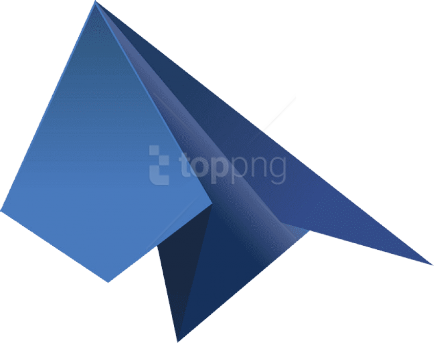 Free Png Blue Paper Plane Png Images Transparent - Avion De Papel Azul Png (850x670), Png Download