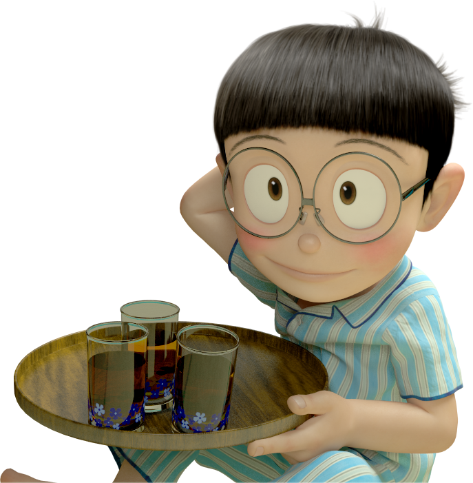 プロダクションノート｜映画「stand By Me ドラえもん」公式サイト - Nobita Stand By Me Png (687x701), Png Download