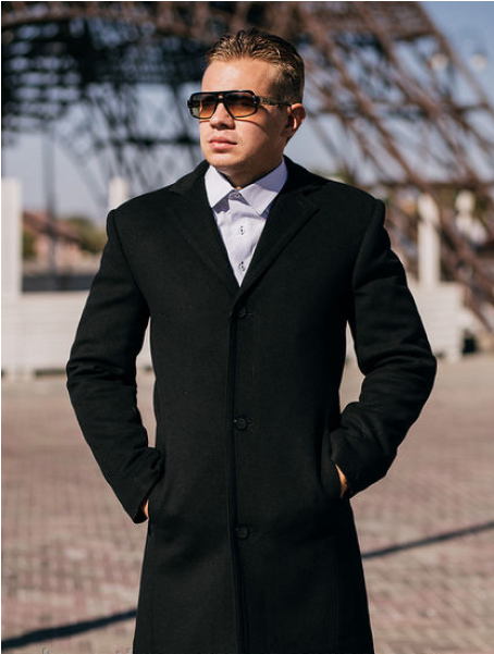 Antoine Men Coat - Formal Wear (800x600), Png Download