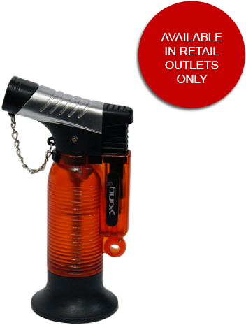 Xing, Transparent Red Or Blue, Standing Torch Refillable - Firearm (600x600), Png Download