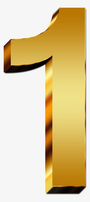 gold number number 1 png png image transparent png free download on seekpng