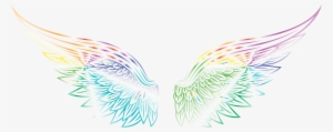 Angel Wings And Rainbow Website Banner Poster • Pixers® - Rainbow PNG ...