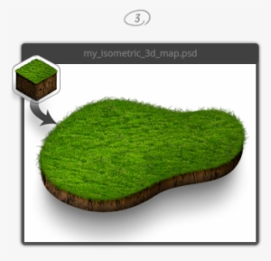 Choose A Style Preset Done - 3d Isometric Map Psd PNG Image ...