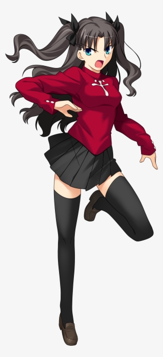 Rin Tohsaka Fate Stay Night Tohsaka Rin Cosplay Costume Png Image Transparent Png Free Download On Seekpng