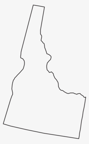 Transparent Idaho Black And White - Idaho State Outline Png PNG Image ...