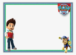 Paw Patrol Party, Party Themes, Firefighters, Storage - Paw Patrol Borders PNG Image ...