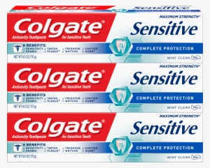 Colgate Sensitive Toothpaste, Complete Protection - Colgate Sensitive ...