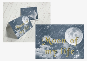 Moon Distressing Background Moon Of My Life With Distressed Background - Moon PNG Image ...