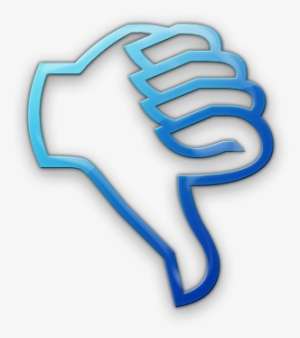 Thumbs Down Legacy Icon Tags Icons Etc - Blue Thumb Down Icon PNG Image ...