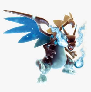 006 Mega Charizard Y - Pixel Art Pokemon Mega PNG Image | Transparent ...