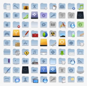 Search - Mac Os X Folder Icons PNG Image | Transparent PNG Free ...