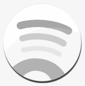 Spotify Icon Black And White Rocketdock Png Image Transparent Png Free Download On Seekpng