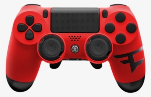 Playstation4 Controller Red Red Ps4 Controller Transparent Background Png Image Transparent Png Free Download On Seekpng