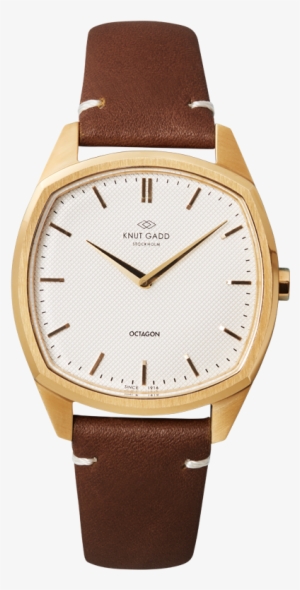 Octagon / Gold / White - Fossil Fs5274 