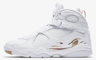 The Jordan 8 Ovo White Is Finished Off 