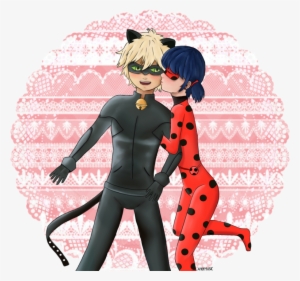 Miraculous Ladybug And Chat Noir By Rawrblueart Ladybug Y Chat Noir Fiesta Png Image Transparent Png Free Download On Seekpng
