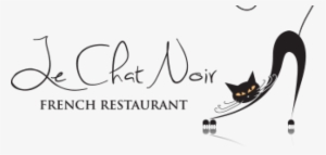 Le Chat Noir Le Chat Noir Restaurant Logo Png Image Transparent Png Free Download On Seekpng