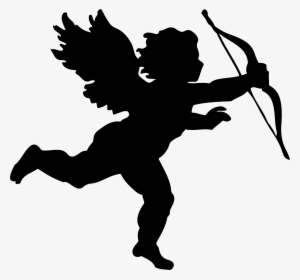 Cupid Silhouette Png Clip Art - Cupid Silhouette Clipart PNG Image ...