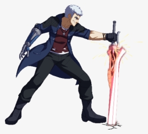 Nero Devil May Cry Sprites Png Image Transparent Png Free Download On Seekpng