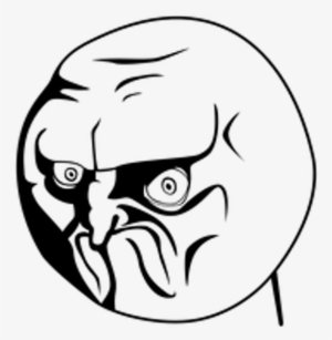 No Raging Visual No Rage Face Png PNG Image | Transparent PNG Free Download on SeekPNG