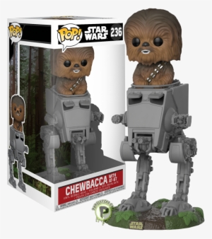 Star Wars Chewbacca At-st Pop - Funko 