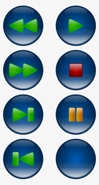 Buttons, Circular, Fast, Forward, Pause, Play - Button PNG Image ...