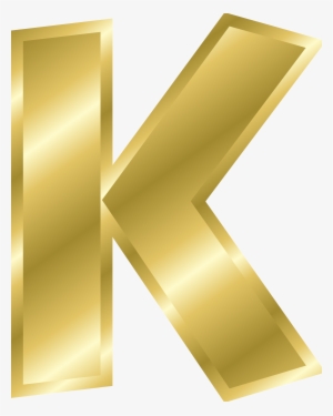 golden clipart alphabet letter k in gold png image transparent png free download on seekpng
