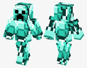 Blazek Green Thunder Creeper Skin - Minecraft Creeper Skin PNG Image ...