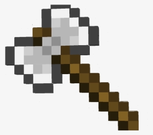 Minecraft Iron Axe Texture Png Image Transparent Png Free Download On Seekpng