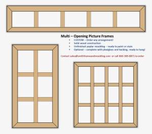 Multi Opening Picture Frames Window Picture Frames, - Facade PNG Image ...